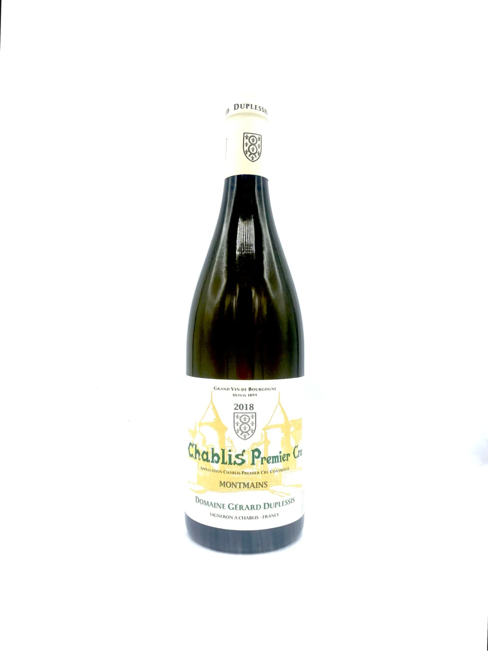 Domaine Gérard Duplessis 'Montmains' 1er Cru Chablis 2018