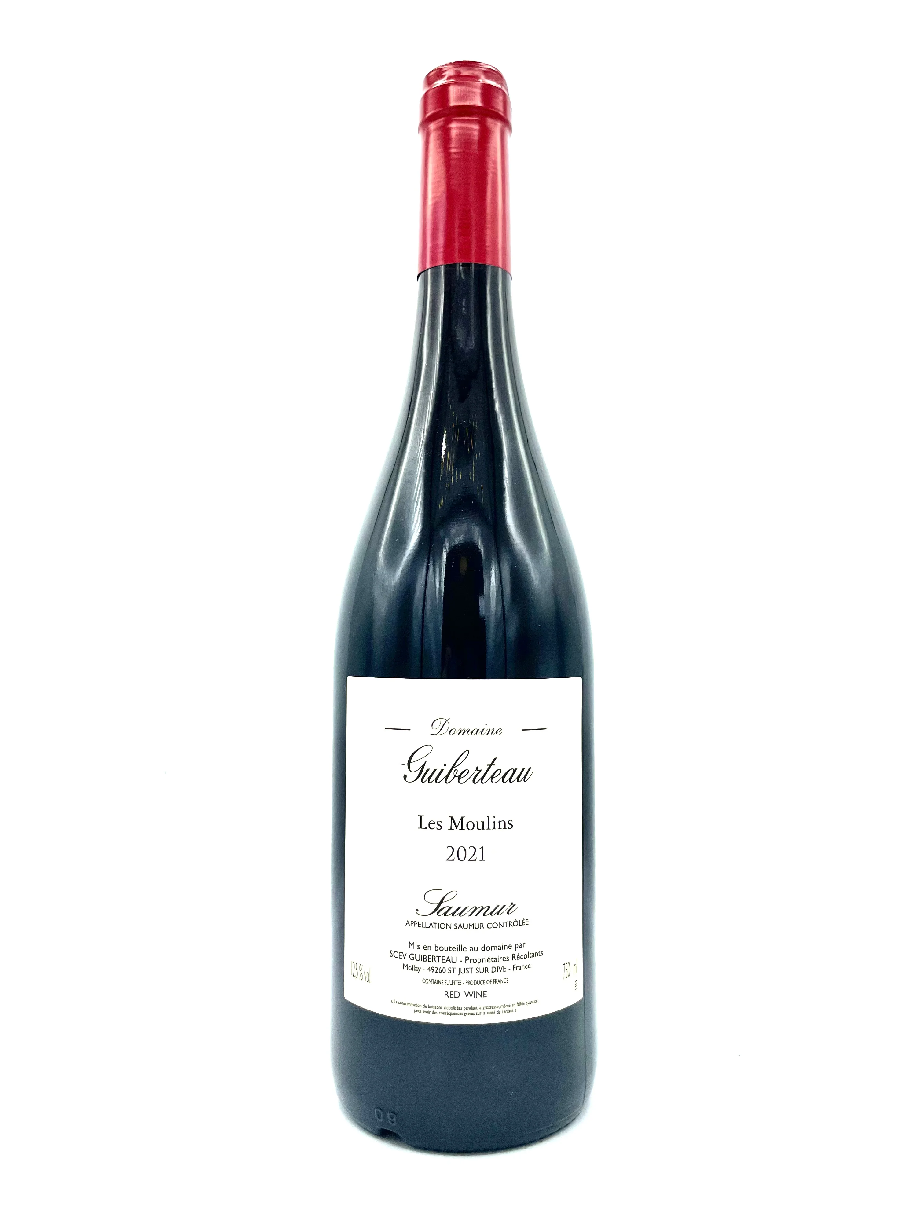 Domaine Guiberteau 'Les Moulins' Saumur Rouge 2024