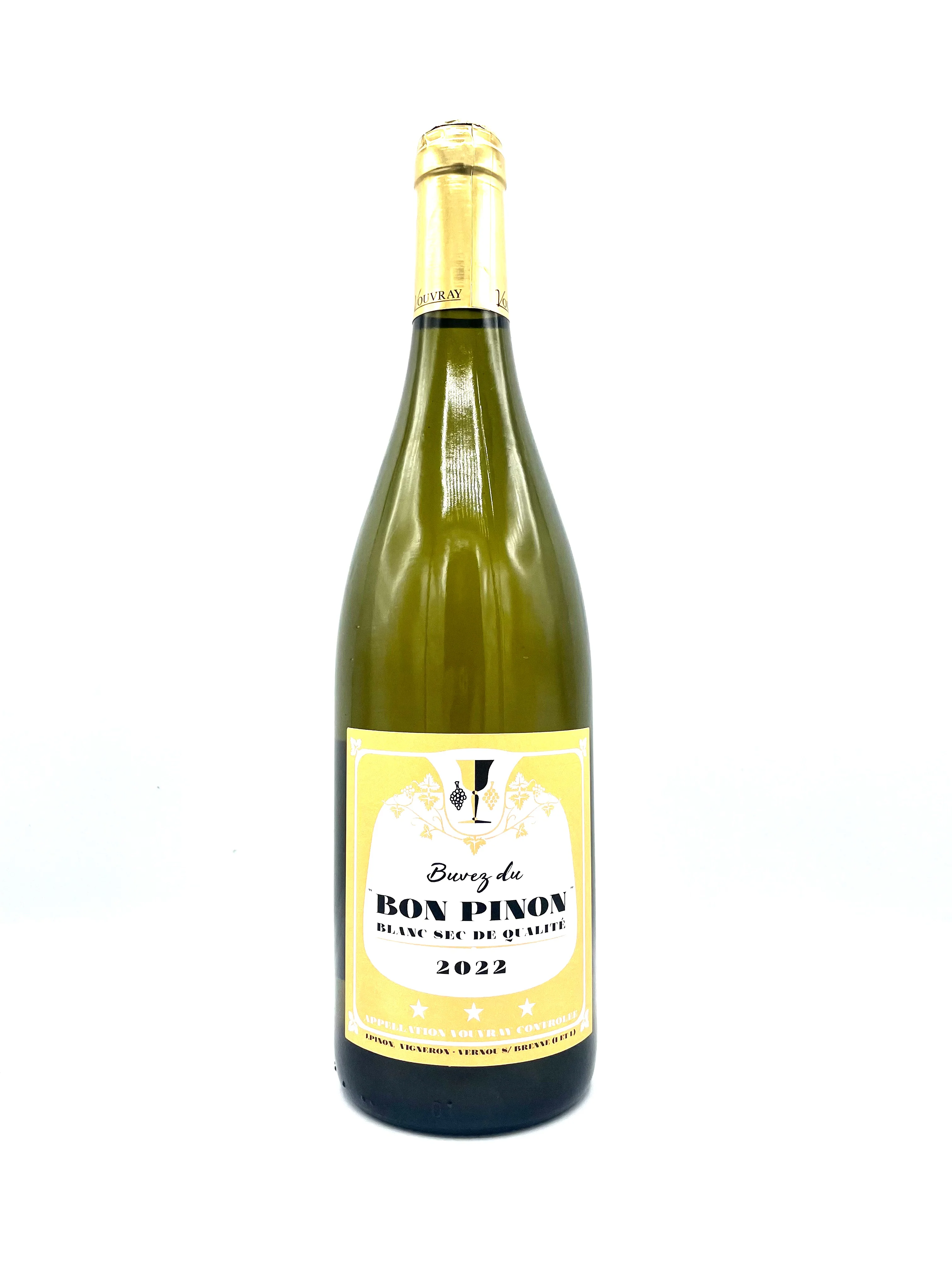 François et Julien Pinon 'Buvez du Bon Pinon' Vouvray Blanc 2022
